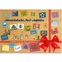 Adventskalender-Aufkleber