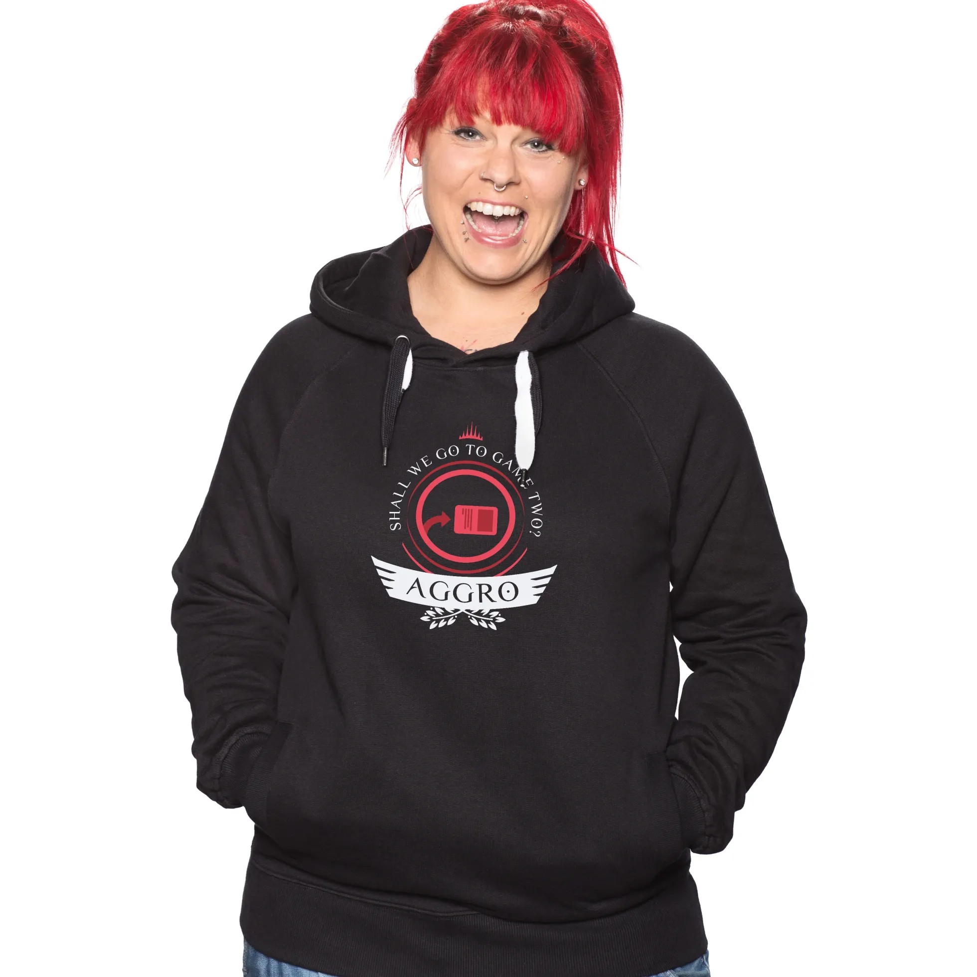 Aggro Life Shirt für Magic-Spieler