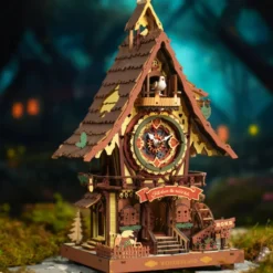 Alice im Wunderland Kuckucksuhr Holzbausatz