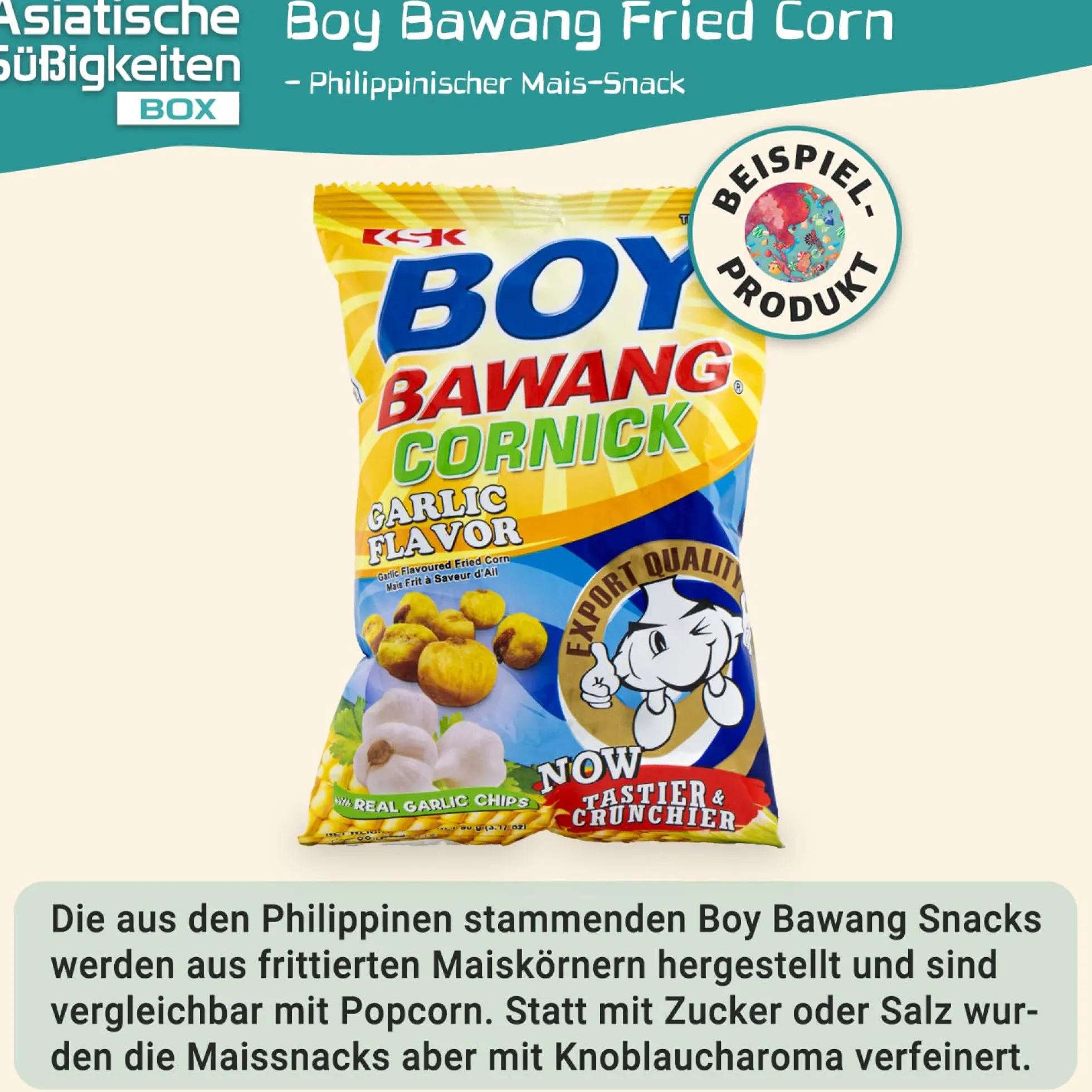Asiatische Süßigkeiten-Box mit über 30 Sorten