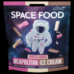 Astronautennahrung – Gefriergetrocknete Neapolitanische Ice Cream