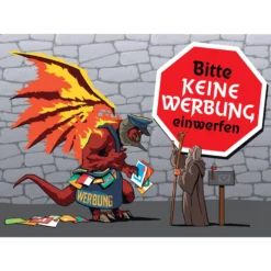 Aufkleber "Keine Werbung einwerfen"