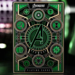 Avengers Spielkarten The Infinity Saga Grün