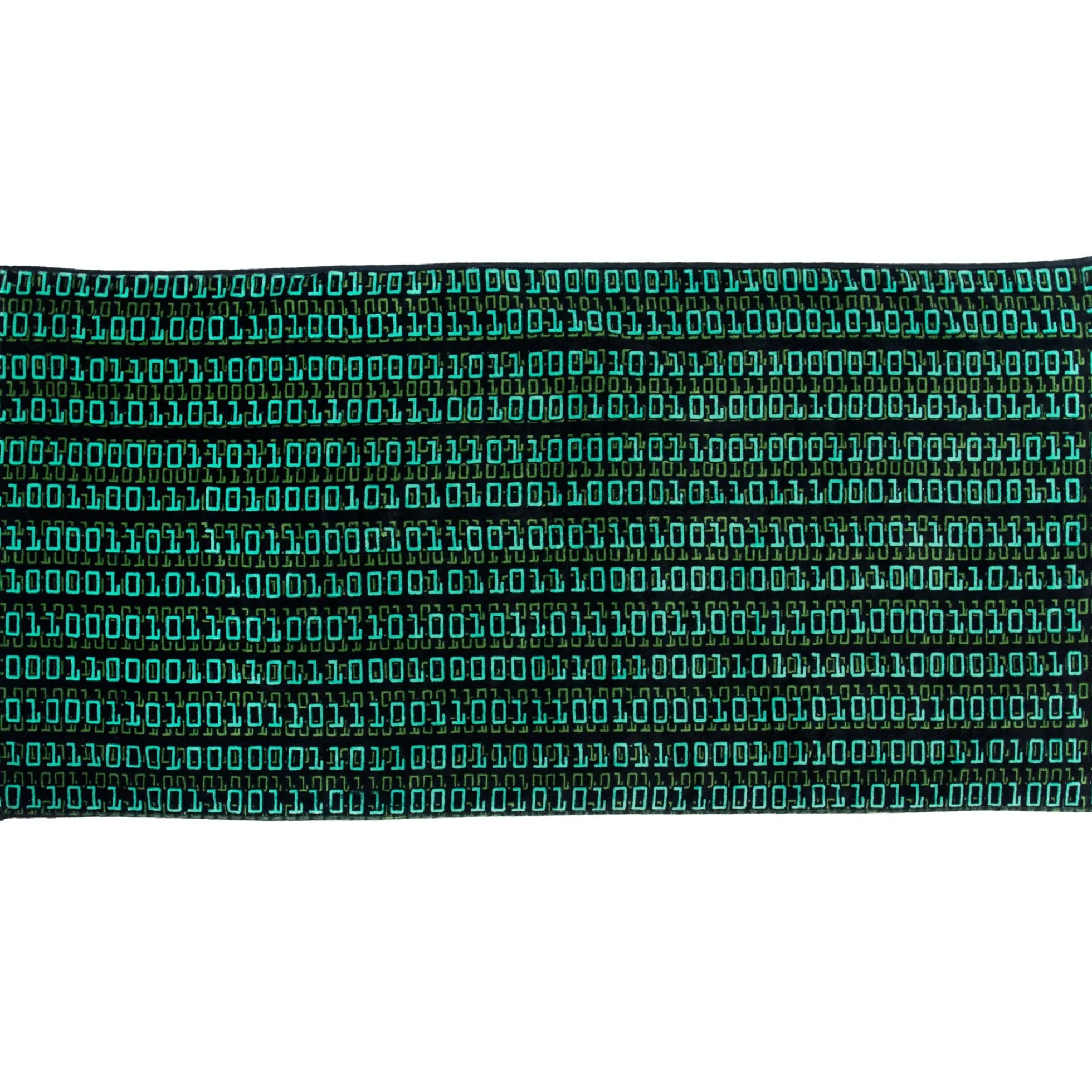 Badehandtuch Binärcode