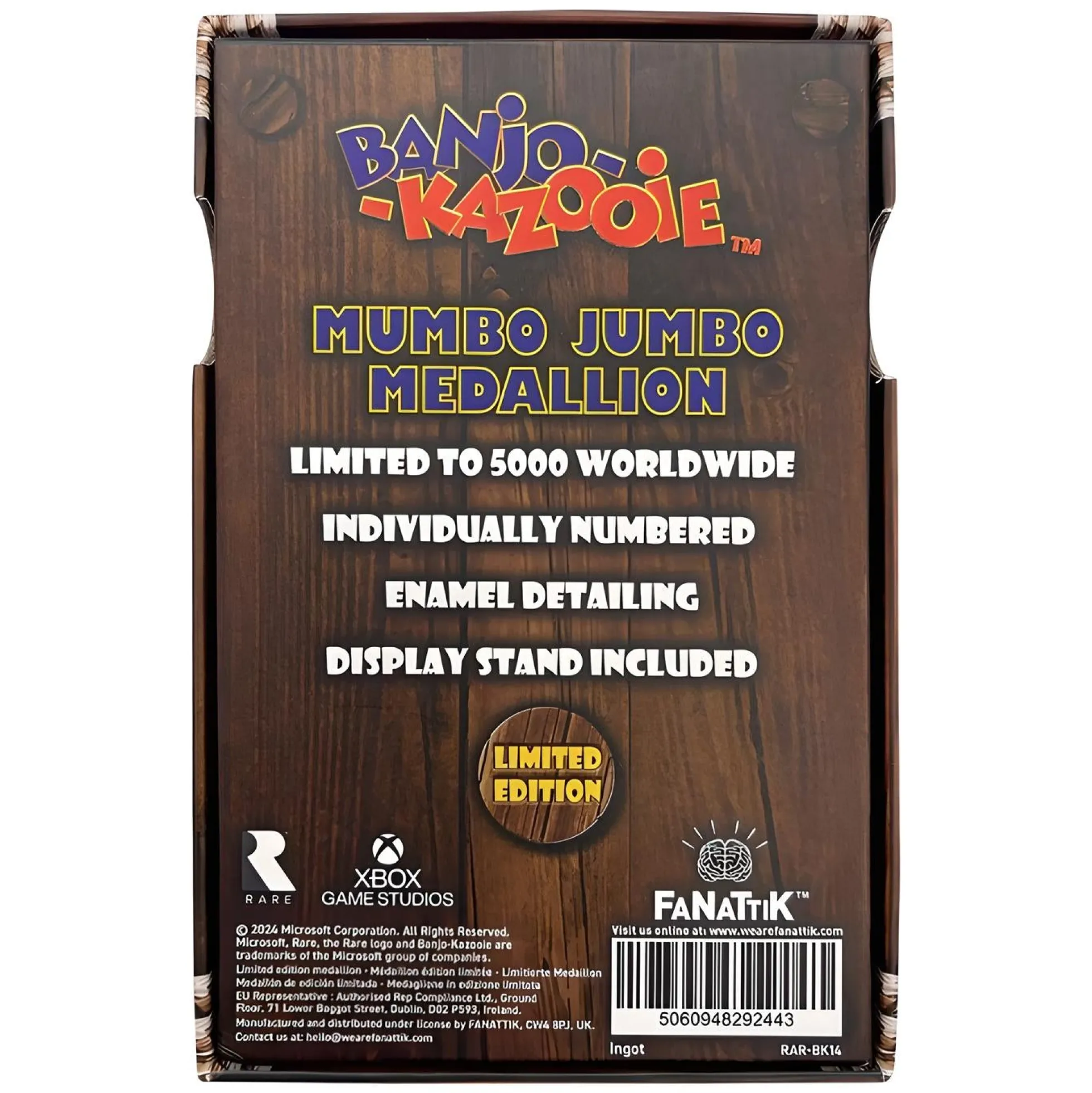 Banjo Kazooie Mumbo Jumbo Medaillon Limited Edition