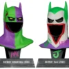 Batman Masken-Repliken Knightfall und Hush im Joker-Look