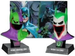 Batman Masken-Repliken Knightfall und Hush im Joker-Look