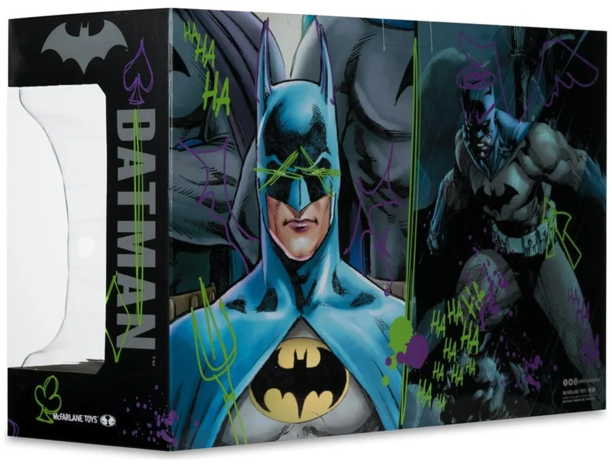 Batman Masken-Repliken Knightfall und Hush im Joker-Look