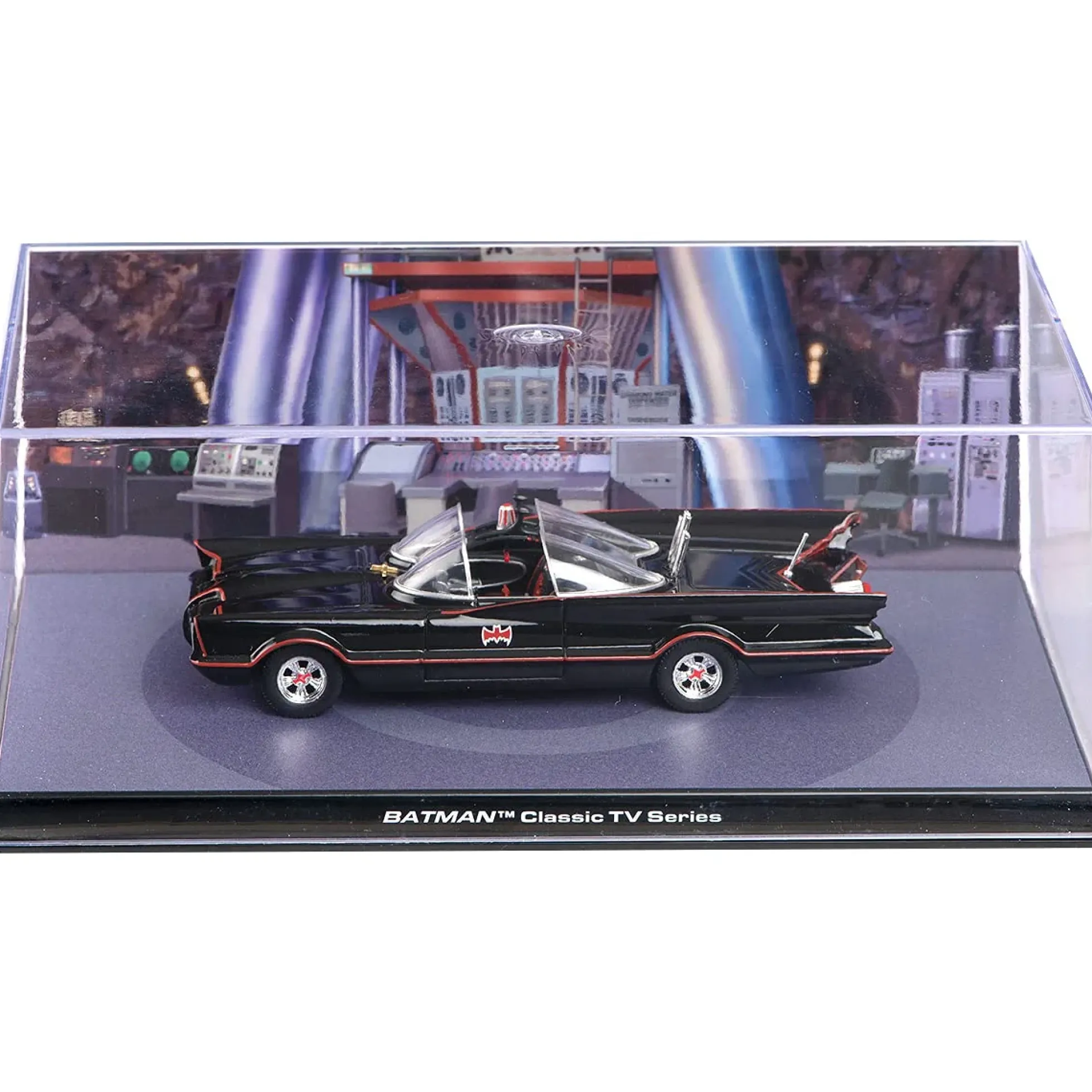 Batmobil Diorama aus der Batman TV-Serie von 1966