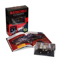 Batmobil Diorama aus der Batman TV-Serie von 1966