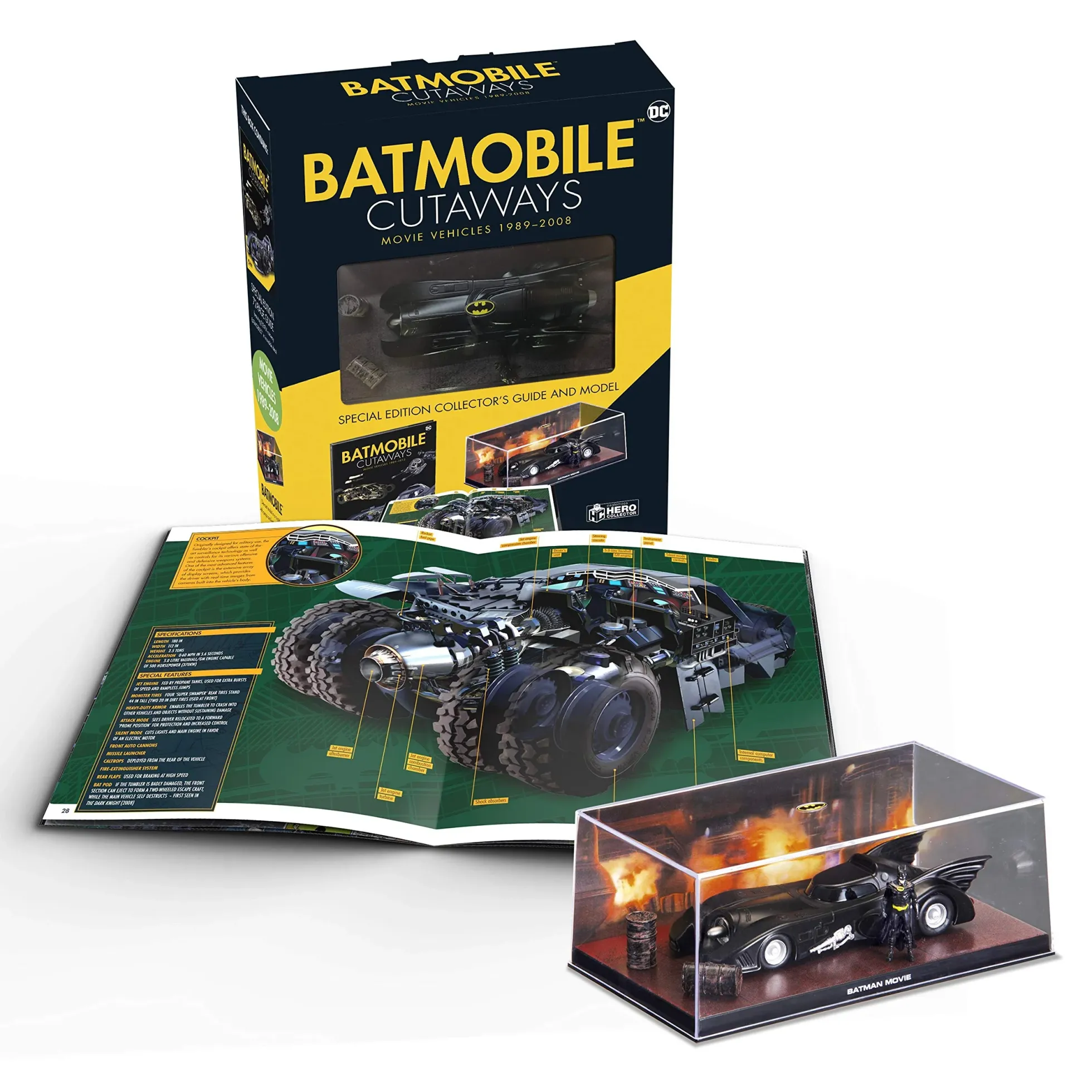 Batmobile Cutaways: Die Filmfahrzeuge 1989 bis 2012