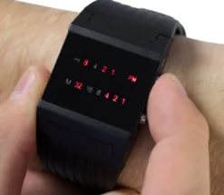 Binäre LED-Armbanduhr für Einsteiger