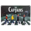 Blechschild – The Captains
