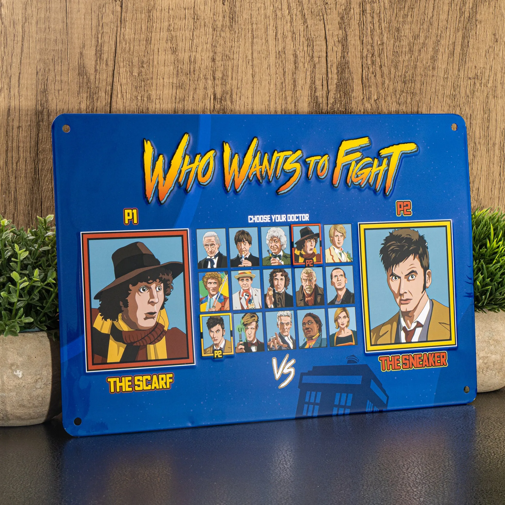 Blechschild – Who Wants To Fight
