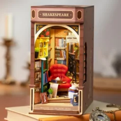 Book Nook Holzbausatz – Buchladen