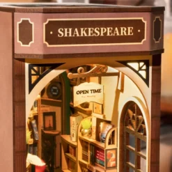Book Nook Holzbausatz – Buchladen