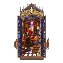 Book Nook Holzbausatz – Magische Fantasy-Ecke