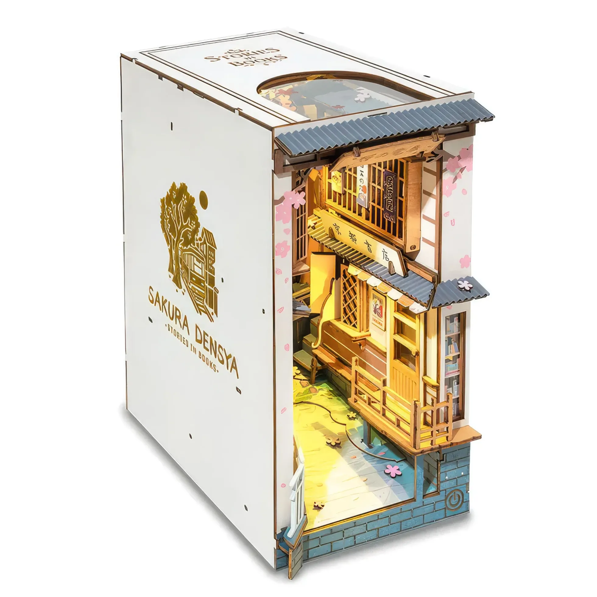 Book Nook Holzbausatz – Sakura Densya