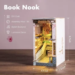 Book Nook Holzbausatz – Sakura Densya