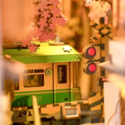 Book Nook Holzbausatz – Sakura Densya