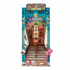 Book Nook Holzbausatz – Street Scene