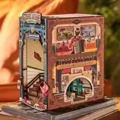 Book Nook Holzbausatz – Street Scene