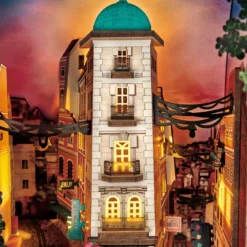 Book Nook Holzbausatz – Street Scene