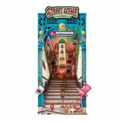 Book Nook Holzbausatz – Street Scene