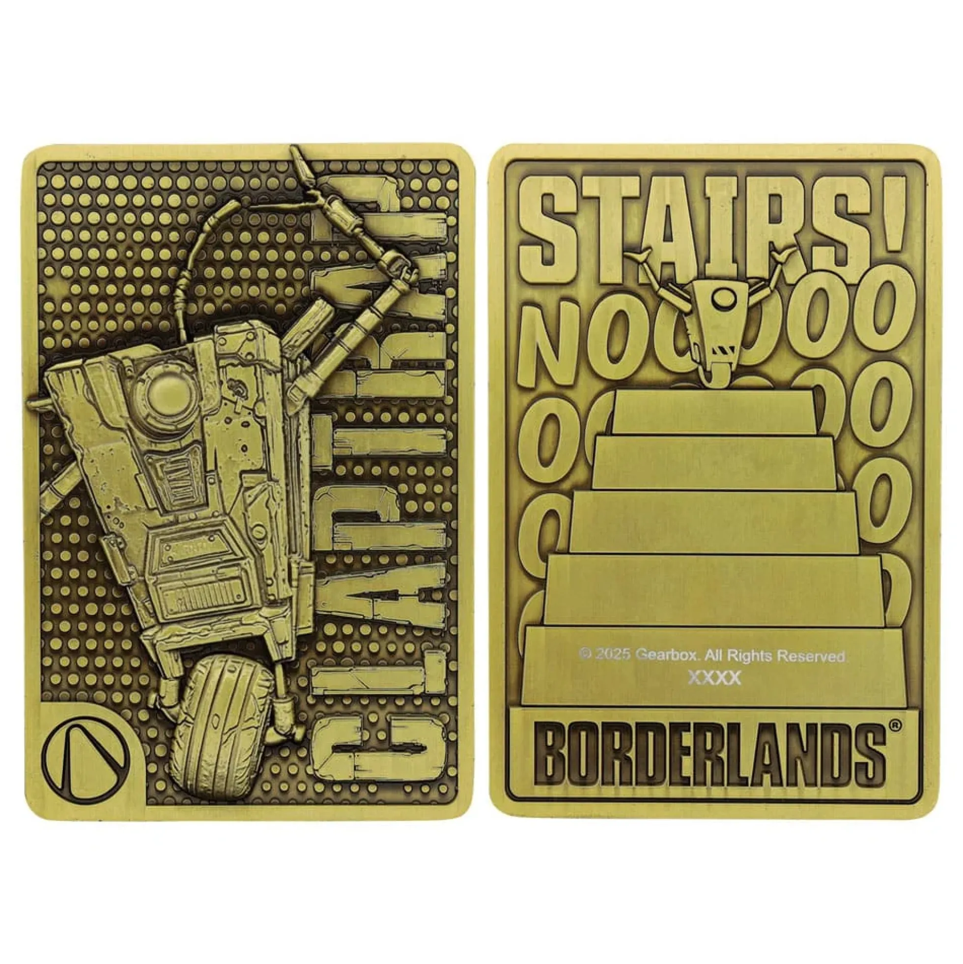 Borderlands Metallbarren Claptrap