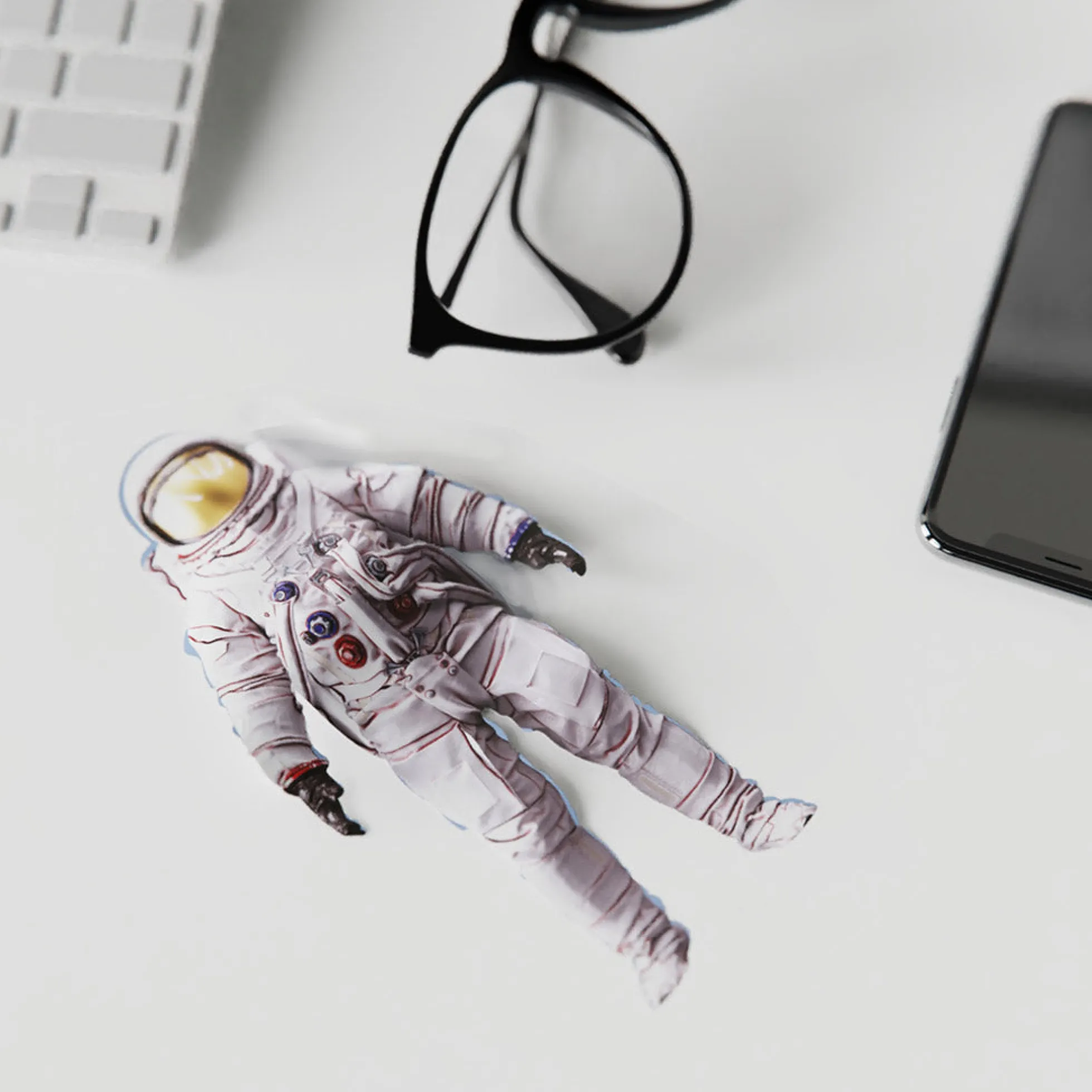 Brillenputztuch Astronaut