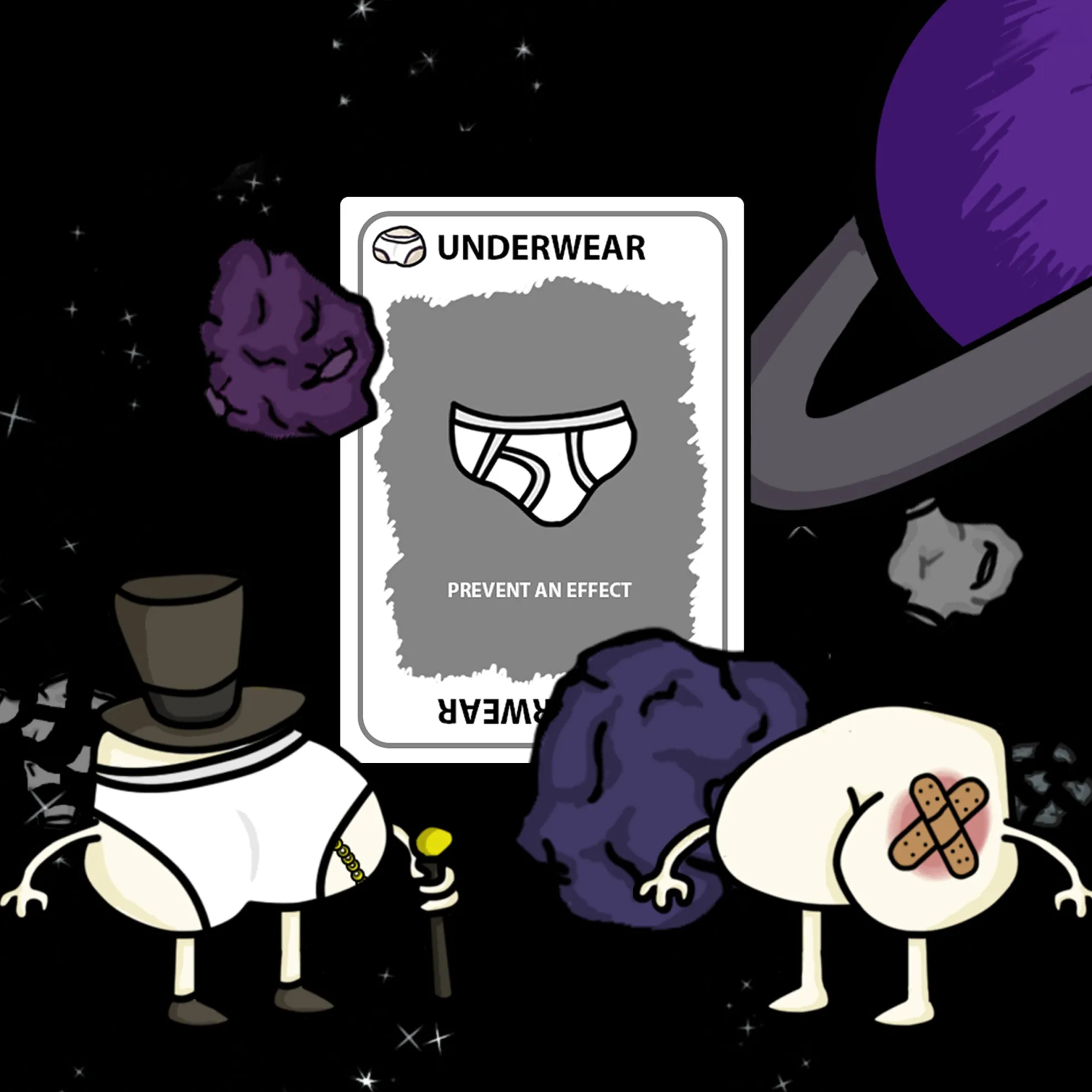 Butts in Space - Das Kartenspiel
