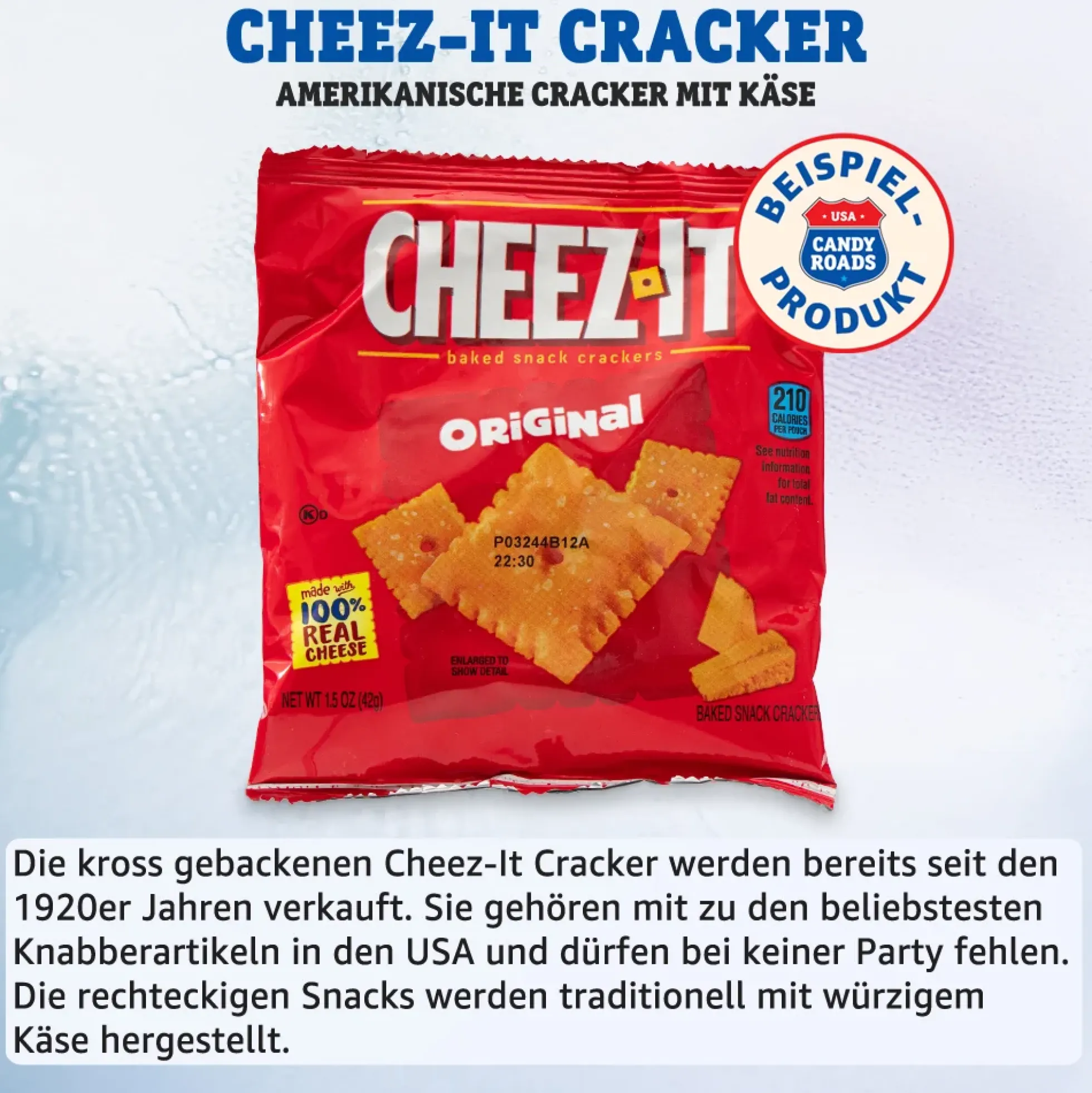 Candy Roads - Snack-Box mit Süßigkeiten aus den USA