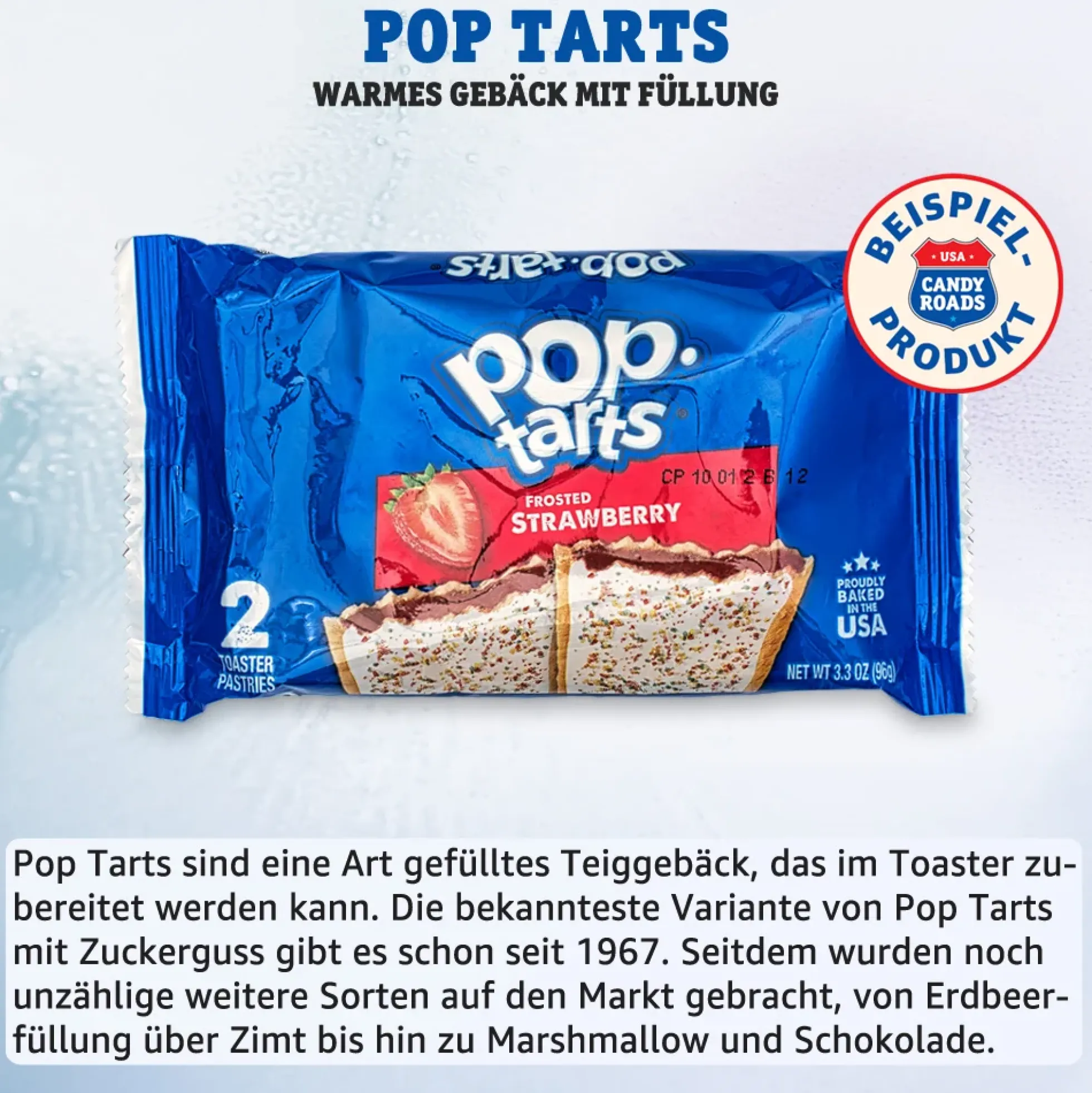 Candy Roads - Snack-Box mit Süßigkeiten aus den USA