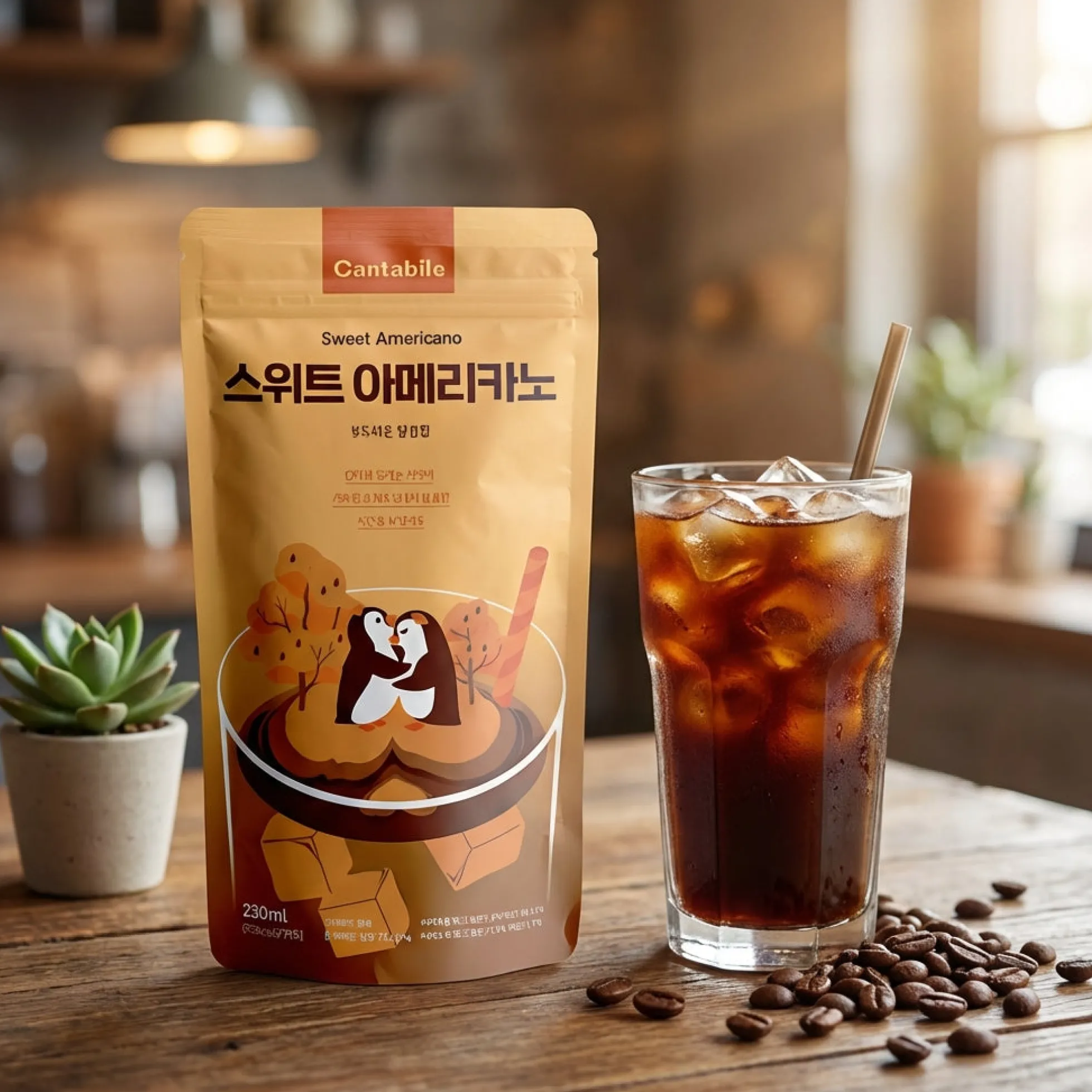 Cantabile & Co Eiskaffees – Erfrischende Koreanische Kaffeedrinks aus dem Beutel