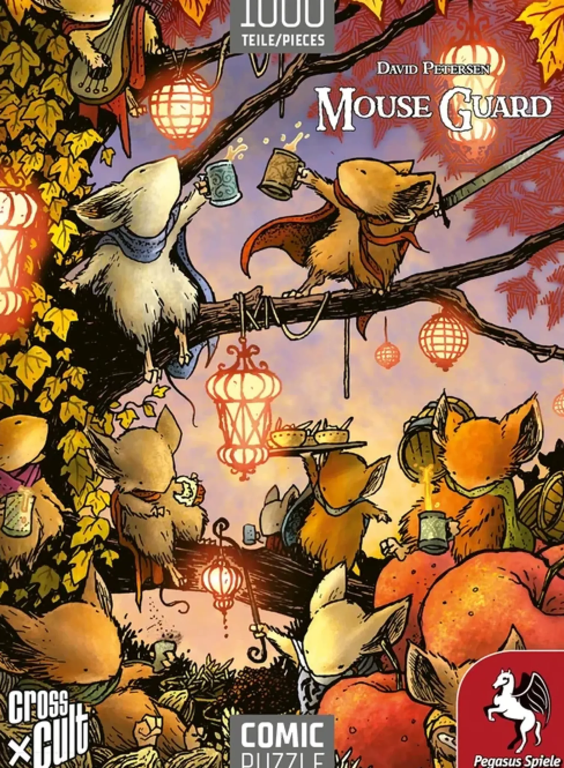 Comic-Puzzle Mouse Guard: Das Fest