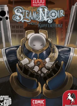 Comic-Puzzle Steam Noir: Das Kupferherz