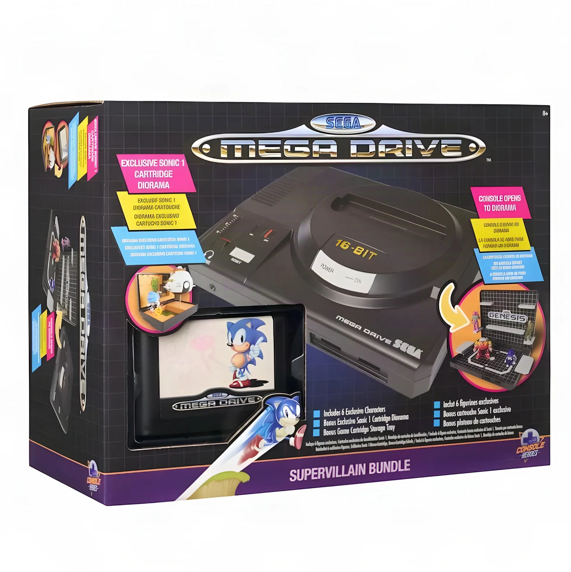 Console Heroes Mega Drive Diorama: Boss Level Sonic 1