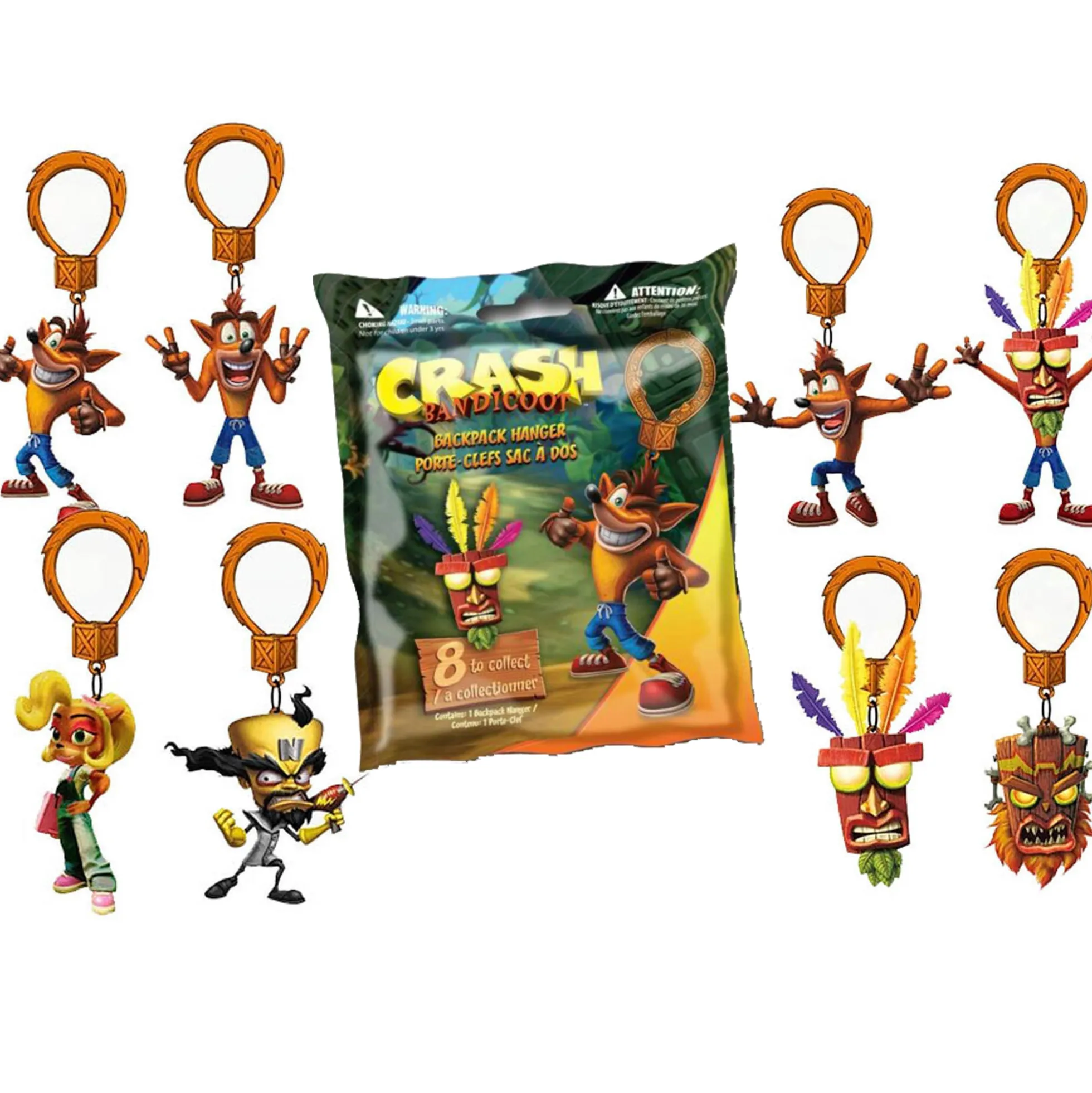 Crash Bandicoot Rucksackanhänger