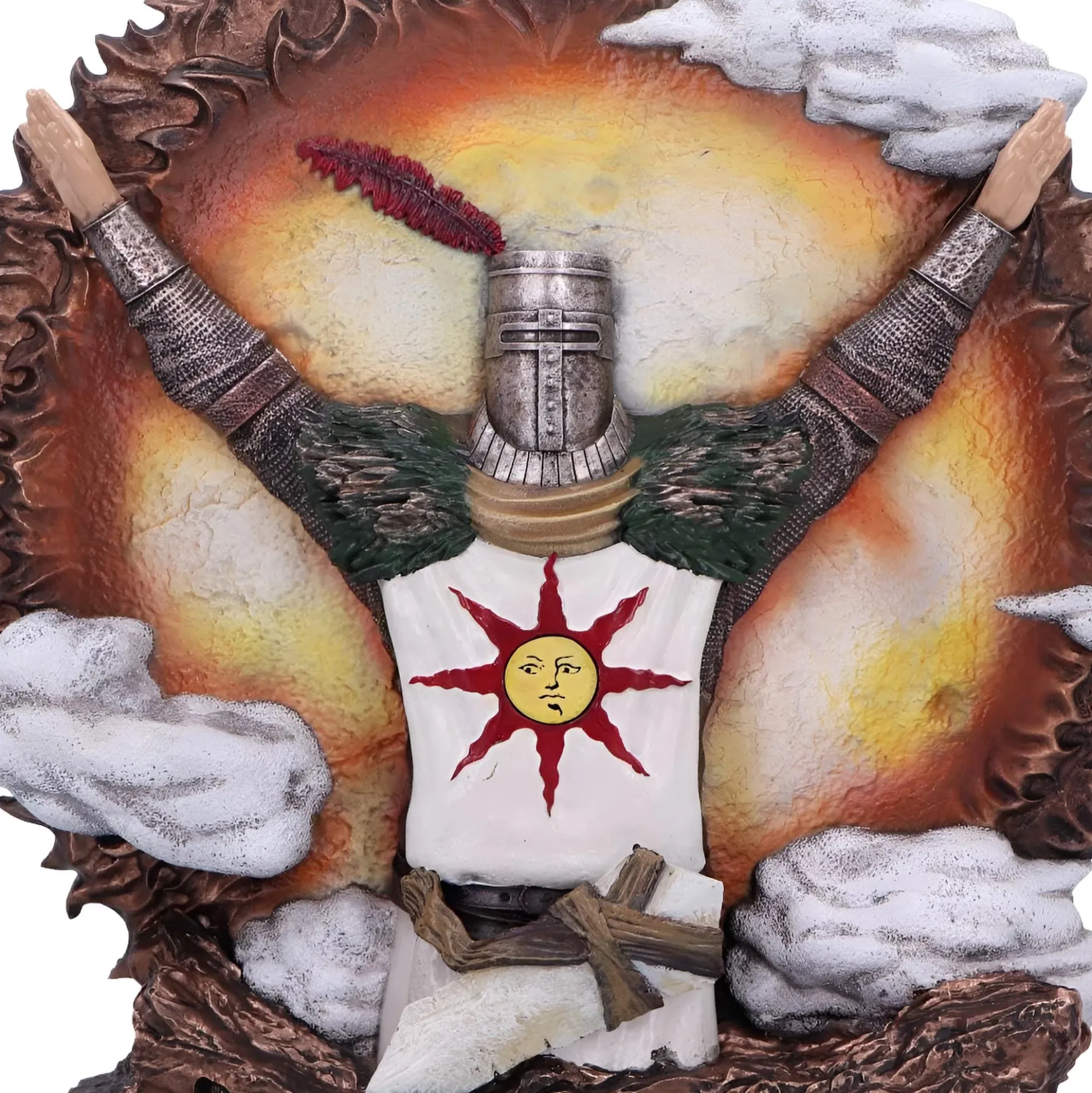 Dark Souls Solaire 3D Wandplakette