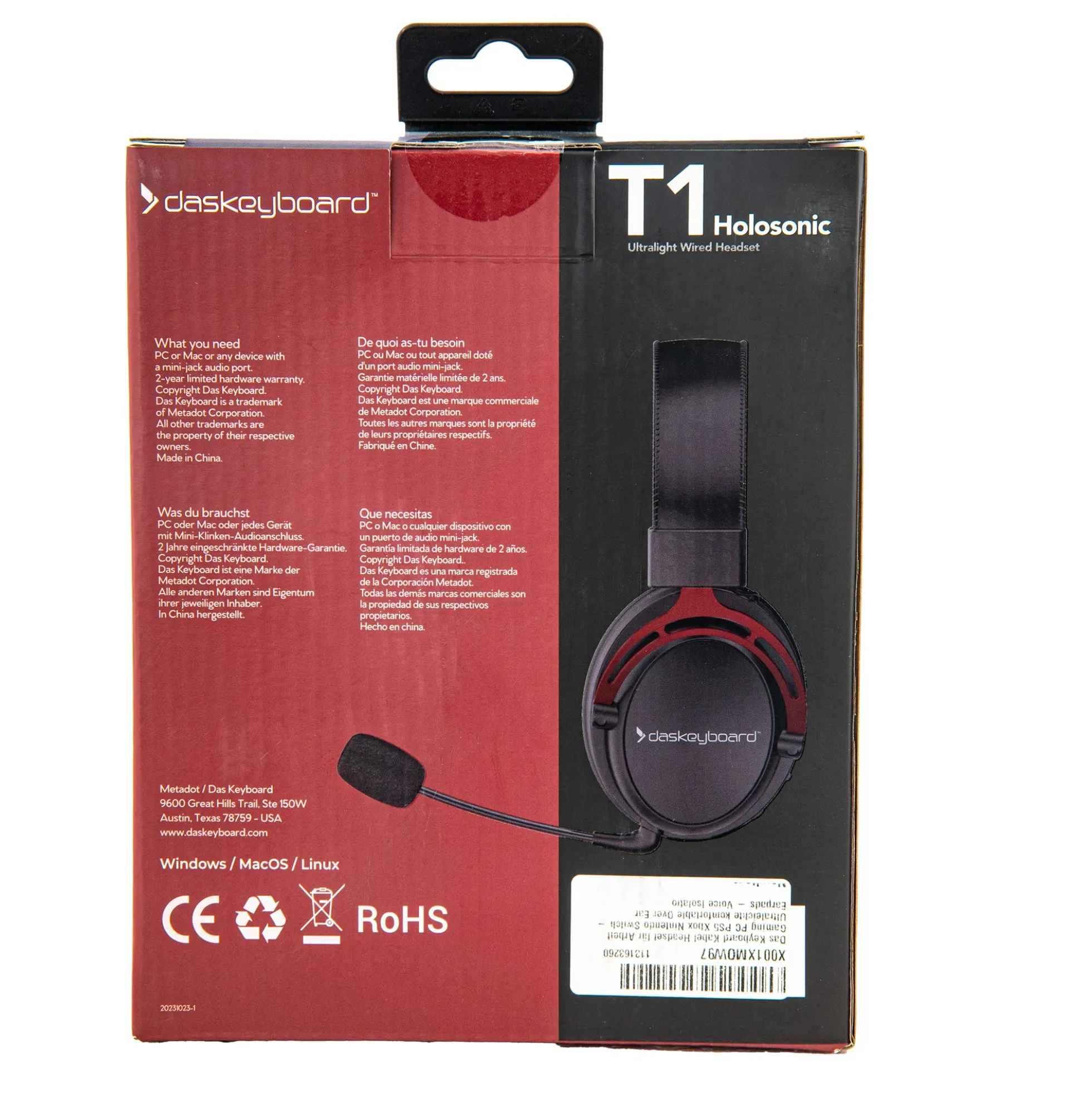 Das Keyboard Holosonic Headsets
