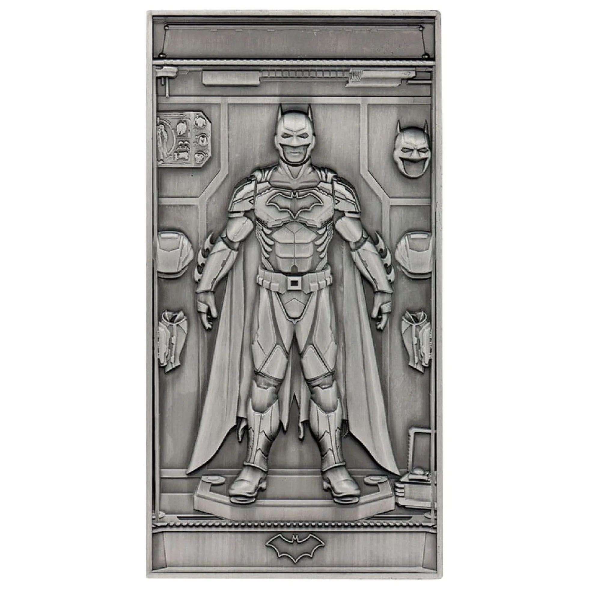 DC Comics Metallbarren Batman Rüstung