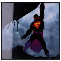 DC Comics Superman Crystal Clear Wandbild
