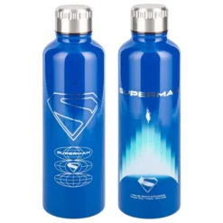 DC Comics Superman Trinkflasche aus Edelstahl