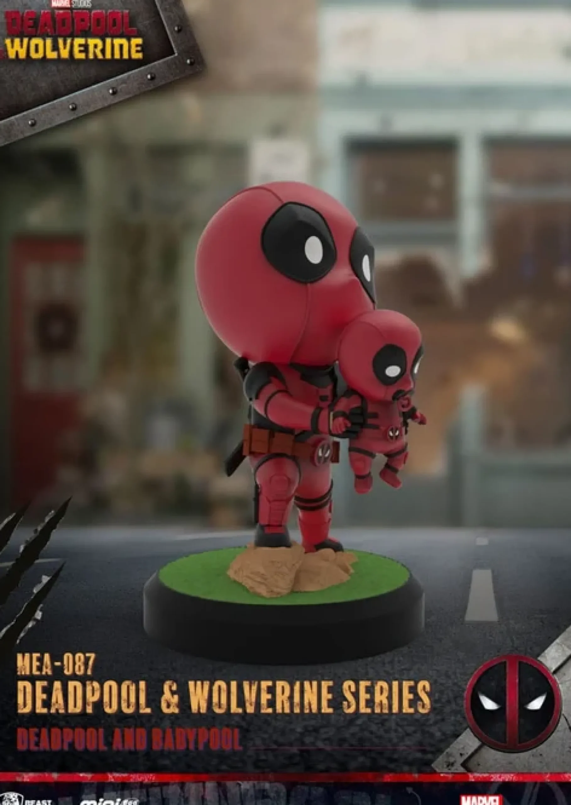 Deadpool & Wolverine Mini Egg Attack Figuren Set