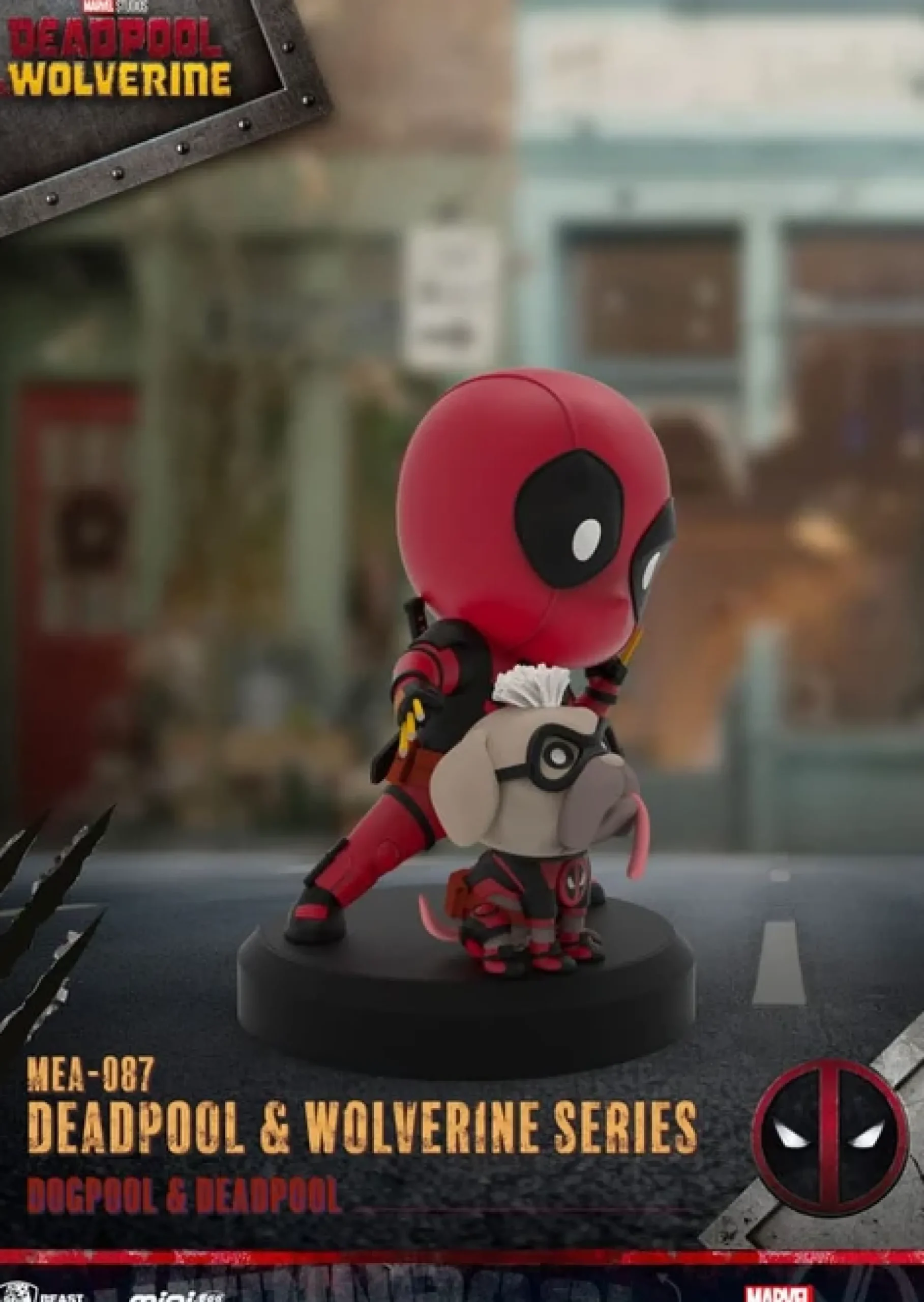 Deadpool & Wolverine Mini Egg Attack Figuren Set