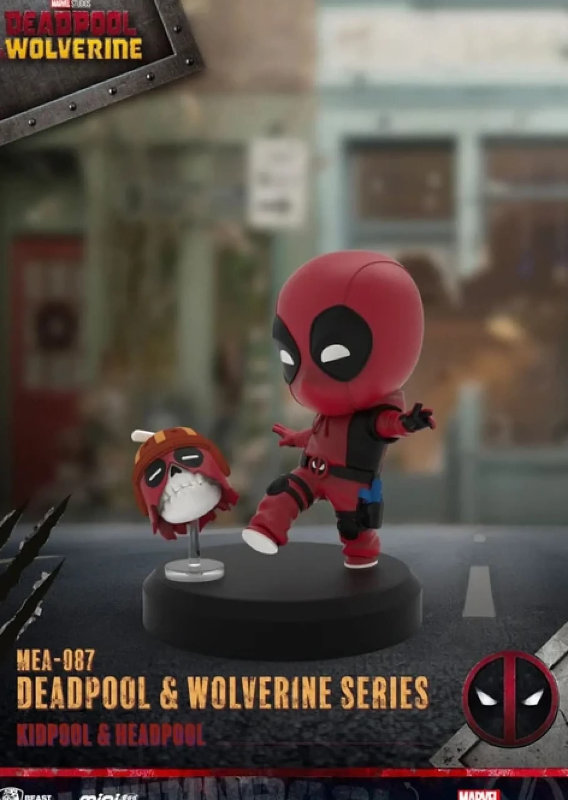 Deadpool & Wolverine Mini Egg Attack Figuren Set