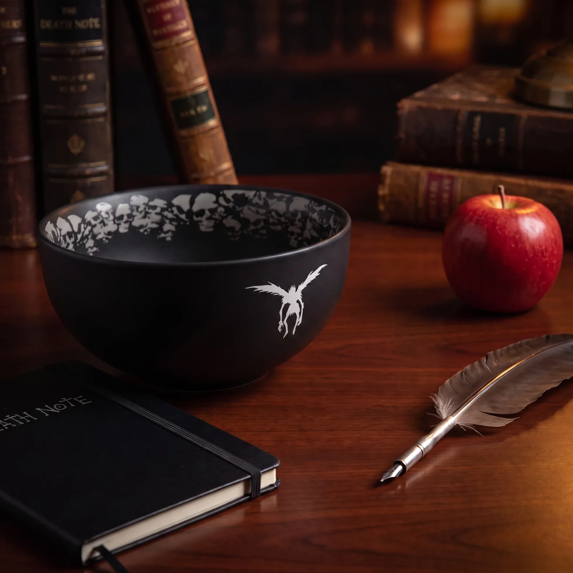 Death Note Steinzeug Schüssel im Ryuk Design