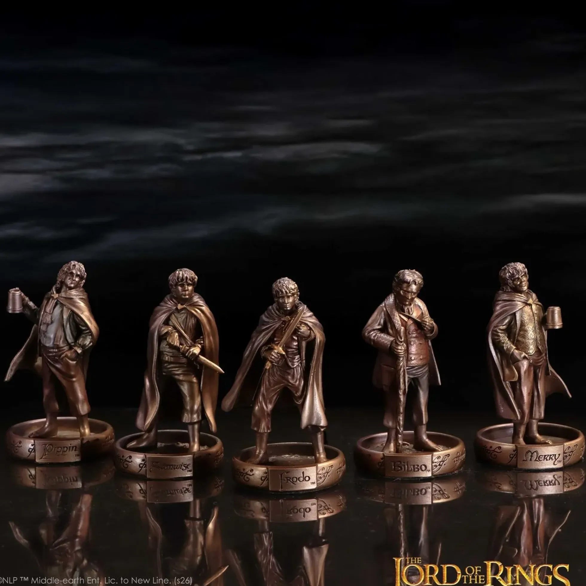 Der Herr der Ringe Figuren-Set - Hobbits des Auenlandes (5 Figuren)