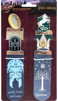 Der Herr der Ringe Lesezeichen-Set Mittelerde
