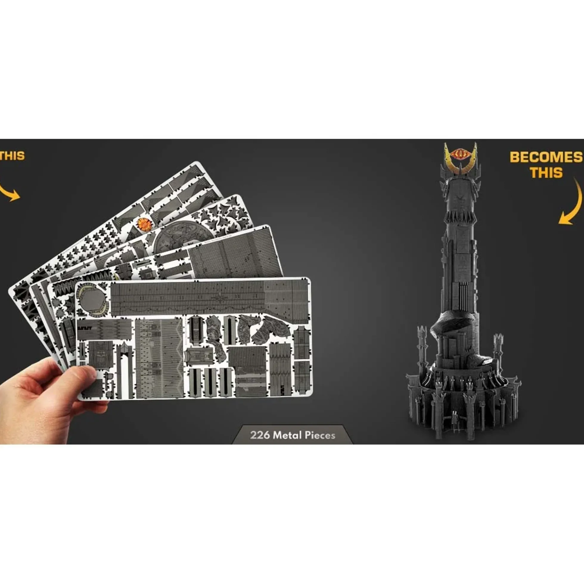 Der Herr der Ringe Metal Earth Premium 3D Bausätze